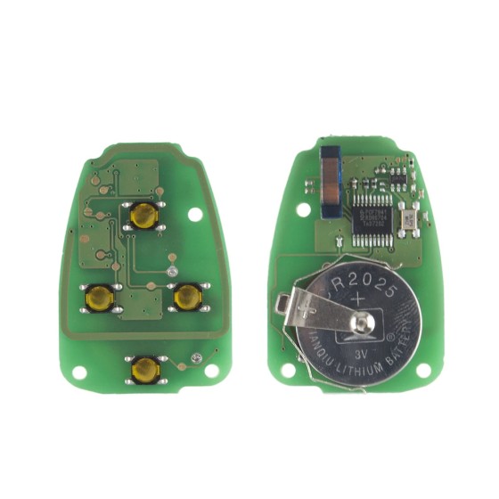 2007-2011 Chrysler Dodge Jeep / 4-Button Remote Head Key / KOBDT04A (AFTERMARKET)